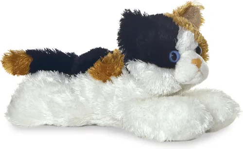 Vista 77 de Aurora® Adorable Mini Flopsie™ Mei Mei™ Animal de peluche, facilidad juguetona, compañeros atemporales, color blanco, 8 pulgadas
