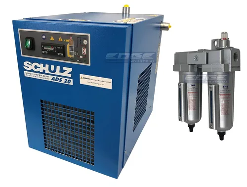 Vista 8 de Schulz Secador de aire refrigerado para compresor de aire, sistemas de aire comprimido, 20 CFM, bueno para compresores de 5 HP MAX