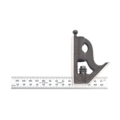 Vista 31 de Starrett Cuadrado combinado de acero con cabeza cuadrada, longitud de hoja