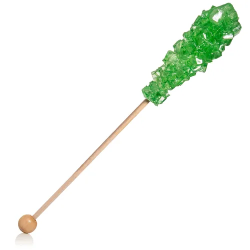 Vista 4 de Candy Envy - 18 ct Citrus Cafe Sugar Sticks Rock Candy - Envuelto indiv. - Limón, Lima, Naranja