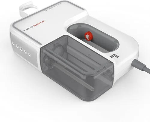 Vista 6 de Sharper Image Thread Passport - Vaporizador de viaje de mano, 13 minutos de vapor, calentamiento rápido, tanque de agua extraíble, vaporizador