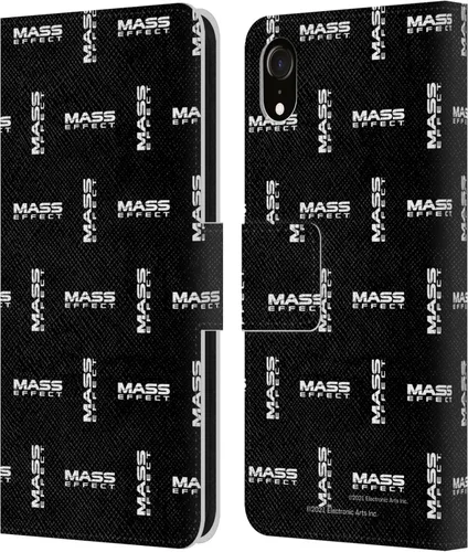 Vista 84 de Head Case Designs Funda de piel con licencia oficial de EA Bioware Mass Effect Cerberus Logo Graphics tipo cartera compatible con Apple iPhone 11