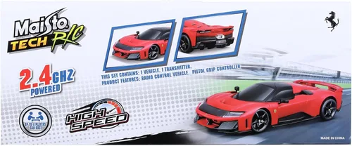 Vista 7 de Maisto Tech R/C 1:24 Premium Ferrari F80 Vehículo de juguete a control remoto