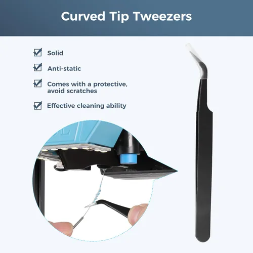 Vista 5 de Kit de herramientas de impresora 3D Sovol, 17 piezas de accesorios para impresora 3D con herramienta de limpieza de boquilla extrusora de tamaño L