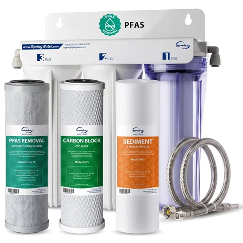 Vista 14 de iSpring US31KF Sistema de filtro de agua de eliminación de cloro de 3