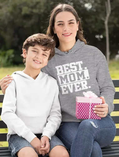Vista 2 de Tstars Best Mom Hoodie Gifts for Wife Mothers Day Sweatshirt Hoodies Mom Throw Blanket