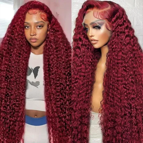 Vista 27 de Pelucas cortas de 10 pulgadas estilo Bob 13x4 con ondas profundas, peluca de pelo humano estilo Bob con encaje frontal HD de 200% de densidad