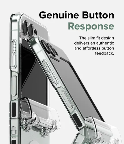 Vista 9 de Ringke Bisagra delgada magnética [compatible con MagSafe] diseñada para Samsung Galaxy Z Flip 5, protección de bisagra antiamarilleo, resistente