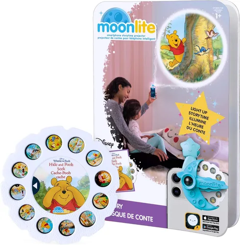 Vista 7 de Moonlite Storytime – Disney Winnie The Pooh Better Than Honey Storytime Disc – Lectura mágica – Proyector vendido por separado – Historia digital