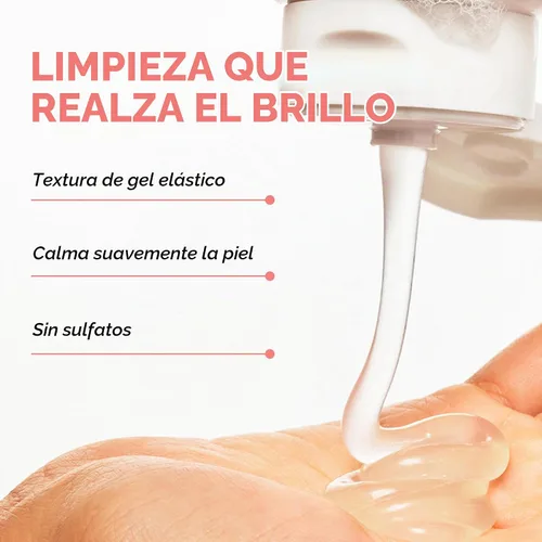 Vista 2 de innisfree Cherry Blossom Dewy Glow Jam Cleanser Daily Face Wash, 5.29 onzas líquidas (paquete de 1)