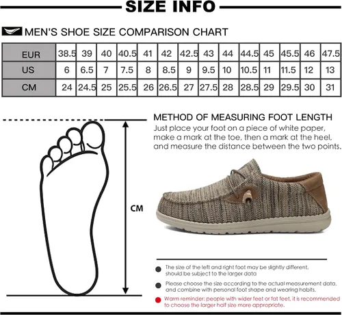 Vista 6 de Grand Attack Zapatos para caminar en barco para hombre, mocasines casuales con cordones y cómodos, zapatos de trabajo ligeros para el hogar, viajes