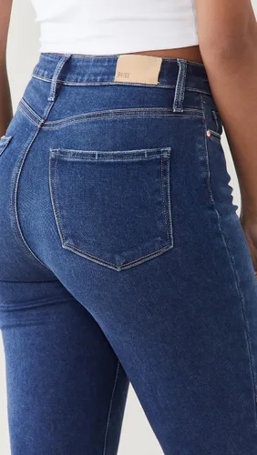 Vista 6 de PAIGE Vaqueros de tobillo atrevidos de mezclilla para mujer