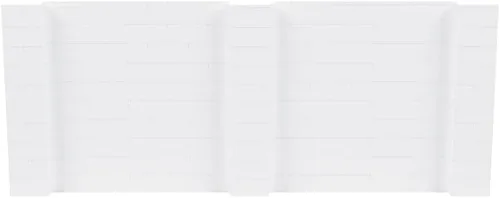 Vista 105 de EverBlock Kit de pared de 5 x 4 pies Bloques de construcción modulares Sistema de pared para edificios, pantallas y estructuras Divisor