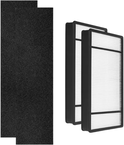 Vista 13 de Nispira Prefiltro de carbono para purificadores de aire Honeywell HRF-B1, HRF-H1 HPA050, HPA150, HPA060, HPA160, HHT055, HHT155, HHT080, HHT090