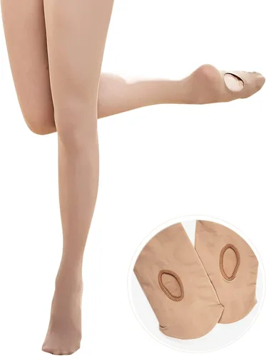 Vista 3 de Stelle Medias de ballet ultra suaves para mujer (niñaniño pequeñoniño grandemujer)