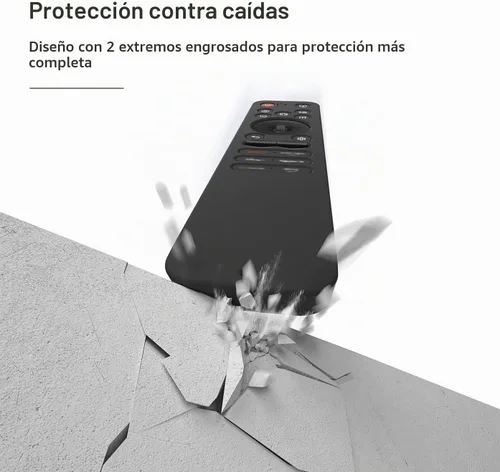 Vista 5 de Funda de silicona con control remoto para LG MR25GA, compatible con televisores inteligentes LG OLED 2025 C5, B5, G5, M5, con cordón (negro)