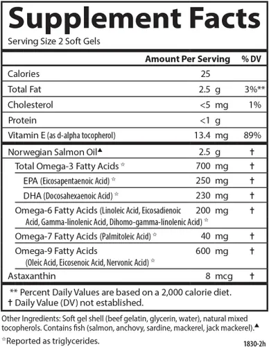 Vista 4 de Carlson Labs - Aceite de salmón en gel suave, 60