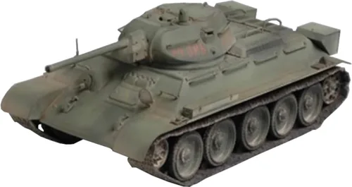Vista 9 de Hobby Boss Modelo de tanque ruso T-34/85 1944 con kit de construcción de modelo de vehículo de torreta aplanada