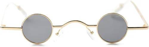 Vista 2 de Sopaila Gafas de sol hippie polarizadas redondas vintage pequeñas gafas de sol Steampunk