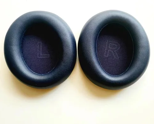 Vista 2 de Soundcore Life Q30 & Q35 - Almohadillas con piel de piel de proteína y espuma viscoelástica para auriculares Anker (azul)