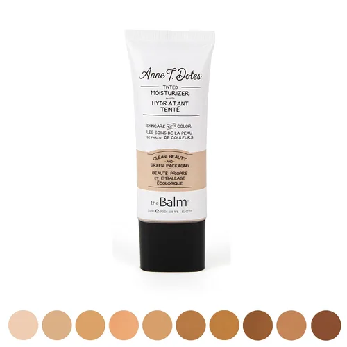 Vista 8 de theBalm Anne T. Dotes Crema hidratante teñida #14, 1 onza líquida