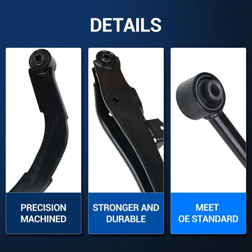 Vista 5 de Autoround Kit de Brazo de Control Trasero Compatible con Jeep Compass Patriot 2007-2017, Dodge Caliber 2007-2012, Suspensión 6 piezas - 2 Brazos
