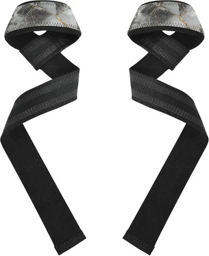 Vista 7 de Weight Lifting Wrist Straps Gym Wrist Wraps for Weightlifting Marble Gradient for Men Women Design Customizable