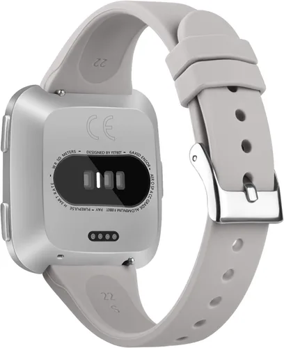Vista 7 de Tobfit Pack 3 bandas delgadas compatibles con Fitbit Versa 2 Bands/Fitbit Versa/Fitbit Versa Lite/SE, pulsera de repuesto de silicona para hombres