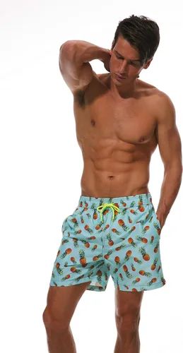 Vista 4 de SILKWORLD Traje de baño para hombre de secado rápido con bolsillos