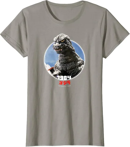 Vista 73 de Godzilla 1984 El regreso de Godzilla Icons of Toho - Camiseta pequeña Negro