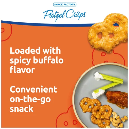 Vista 4 de Snack Factory Pretzel Crisps - Sabor original