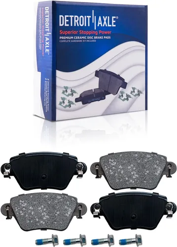 Vista 21 de Detroit Axle - Pastillas de freno para Avalanche Express Suburban Savana Yukon XL 1500 Chevy Tahoe GMC Cadillac Escalade, Pastillas de freno