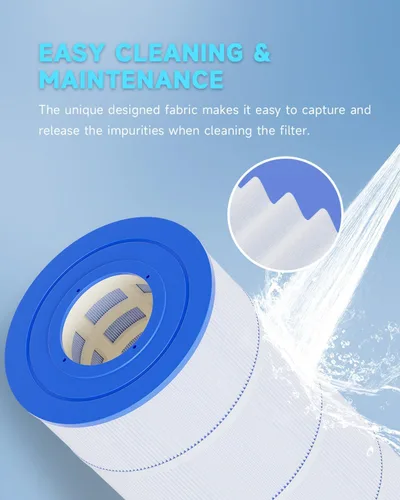 Vista 8 de AQUALTRA Filtro de piscina compatible con PA90, C900, C-8409, CX900RE, FC-1292, filtro de piscina de 90 pies cuadrados, 17 3/8 pulgadas x 8 15/16