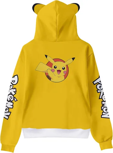 Vista 2 de Sudadera con capucha con estampado digital 3D realista y neutro, para mujer, temática de película de anime, cosplay, alce 1, S, Elf1