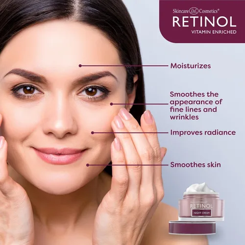 Vista 4 de LIVAURA Retinol Night Cream – El Retinol antienvejecimiento original para una piel de aspecto más joven – Lujosa crema hidratante restauradora que