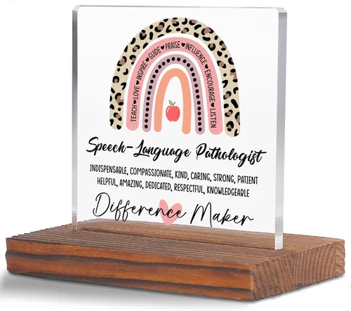Vista 25 de Letrero decorativo de escritorio transparente para después de la escuela, regalo de agradecimiento para mujeres y hombres, regalos de agradecimiento