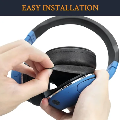 Vista 6 de SOULWIT Almohadillas para auriculares Skullcandy Hesh/Hesh2 - CG Negro