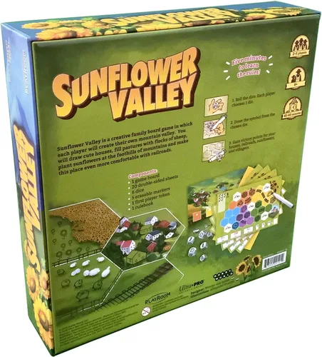 Vista 2 de Playroom Entertainment Ultra Pro Sunflower Valley, multicolor