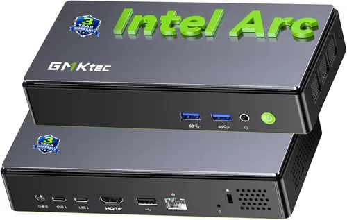 Vista 10 de GMKtec G3 Ultra Mini PC Intel 7505 (hasta 3,5 GHz) 16 GB LPDDR4 512 GB SSD