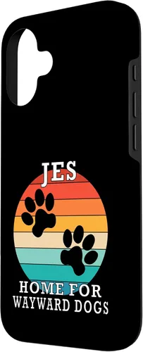 Vista 2 de JES Home for Wayward Dogs Family Name Case for iPhone 16