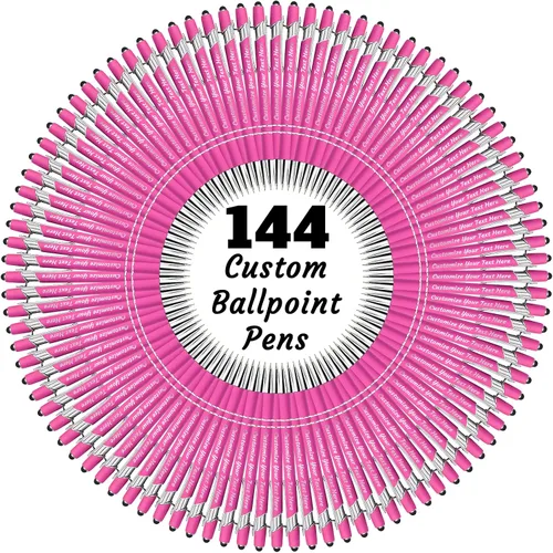 Vista 78 de 12 bolígrafos personalizados a granel, bolígrafos personalizados con grabado personalizado con nombre o texto, regalo ideal de aniversario
