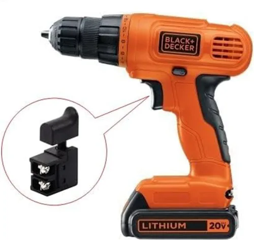 Vista 6 de Fielect Interruptor de disparo de martillo de taladro eléctrico para NO.21 Bosch 4100 Series Electric Hammer Tool Control de velocidad de potencia
