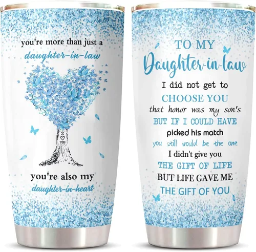 Vista 9 de Regalos para Hija de Mamá, Taza de Regalo para Hija 20oz, Regalos para Hijas de Madre, Regalo de Graduación, Navidad, Cumpleaños para Hija de Mamá