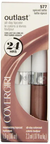 Vista 92 de COVERGIRL Outlast All-Day Lip Color With Topcoat 005 All-Star, 0.31 fl oz