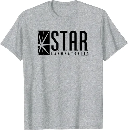 Vista 5 de The Flash Camiseta con logotipo de la serie TV S.T.A.R. Labs, Blanco, S