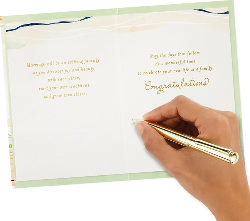 Vista 6 de Hallmark, Tarjeta de boda "Beautiful Life Together