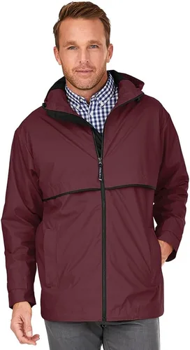 Vista 11 de Charles River New Englander - Chaqueta impermeable para hombre (tallas regulares y extensas)
