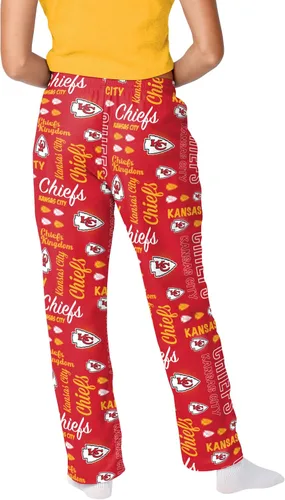 Vista 2 de FOCO NFL Womens NFL Ladies Team Logo Mini Print Lounge Pants 2-Color del