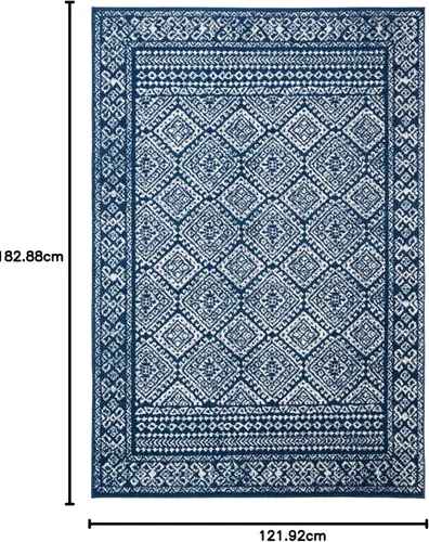 Vista 99 de Safavieh - Alfombra decorativa de la colección Tulum, modelo TUL264F, estilo marroquí, bohemio y desgastado, no suelta pelusa, para sala, vestíbulo