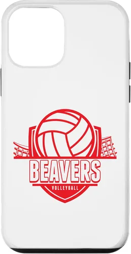 Vista 16 de Beavers Volleyball Back to School Spirit R Case for iPhone 17